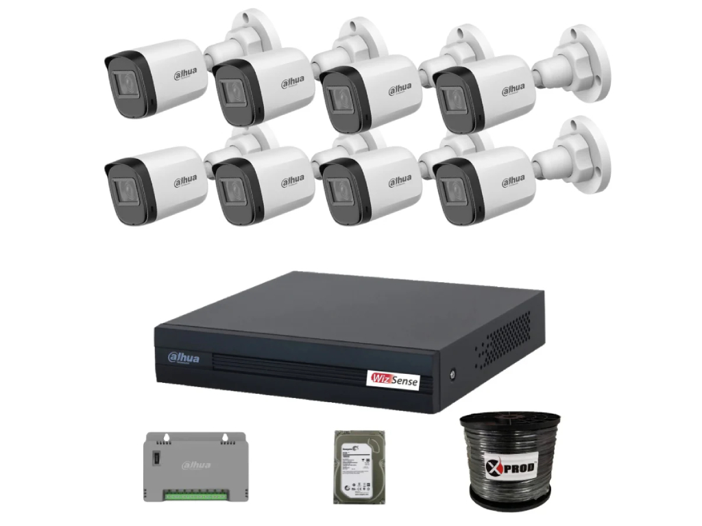 8-Channel CCTV Kit